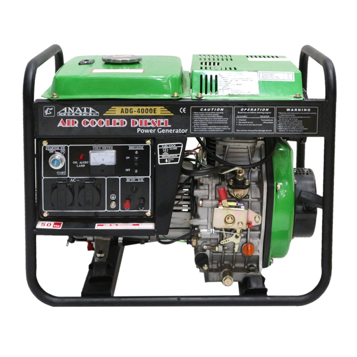 ANATA เครื่องปั่นไฟดีเซล 9 HP รุ่น ADG4000E